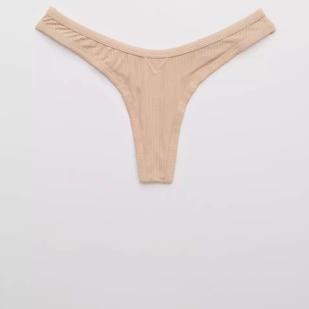 Aerie high waisted thong.